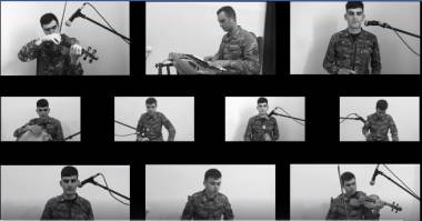 Պաշտպանության Բանակի զինվորները շնորհակալություն են հայտնում բուժաշխատողներին