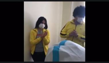 Կարանտինի մեջ գտնվող զույգն ամուսնացել է (տեսանյութ)