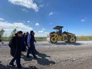 Ճանապարհաշինական աշխատանքների ինտենսիվ փուլի մեկնարկը տրված է. Սուրեն Պապիկյան