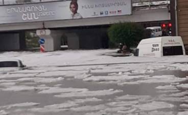 Գյումրիիում կրկին ջրհեղեղ է
