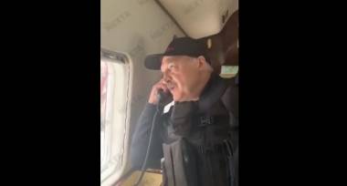 Տես՝ ինչպես ցրվեցին առնետները․ հրապարակվել է Լուկաշենկոյի տեսանյութն ուղղաթիռից