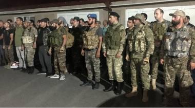 ԵԿՄ վարչության Հատուկ վաշտի կամավորները ճանապարհ ընկան առաջնագիծ