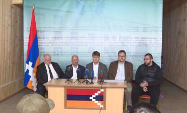 Արցախ այցելած Բունդեսթագի պատգամավորների ճեպազրույցը