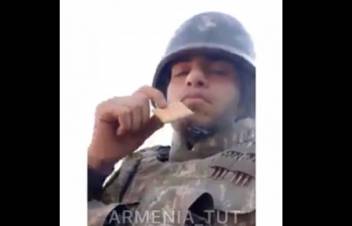 Ինձ ուրախացնող փաստը. զինվորը՝ առաջնագծից