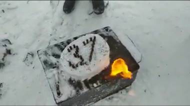 Առաջին ձյունն ու զինծառայողի ծնունդը դիրքերում