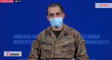 Արցախի Պաշտպանության բանակի ներկայացուցիչ Սուրեն Սարումյանի ճեպազրույցը