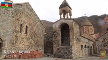 Ադրբեջանի ՊՆ-ն տեսանյութ է հրապարակել Դադիվանքի տարածքից