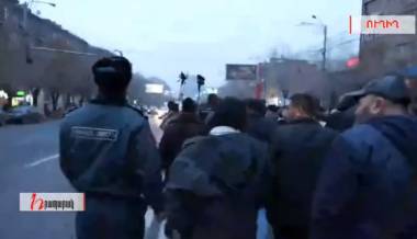 Արժանապատվության երթ՝ Փաշինյանի հրաժարականի պահանջով 