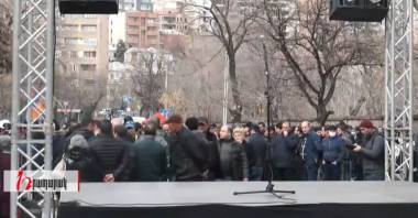 «Հայրենիքի փրկության շարժման» հանրահավաքը. Ուղիղ