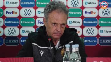 Ազգային հավաքականի գլխավոր մարզիչ Խոակին Կապառոսի հետխաղային մամուլի ասուլիսը