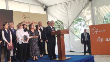 Սերժ Սարգսյանի ելույթը` «Պատիվ ունեմ» դաշինքի ստորագրումից առաջ