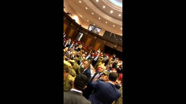 ԱԺ ծեծկռտուքը (նկարահանում նիստերի դահլիճից)