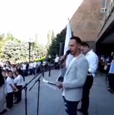 Ռուս-հայկական համալսարանում մեկ րոպե լռությամբ հարգեցին նահատակված ուսանողների հիշատակը