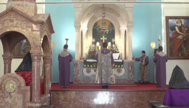 44-օրյա պատերազմի հերոսների հոգեհանգիստ՝ Անթիլիասի Մայրավանքում