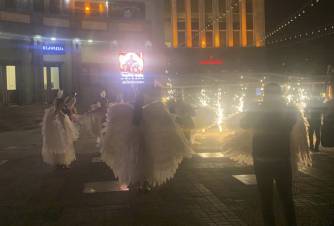 Մոսկվա կինոթատրոնի մոտ համերգ է