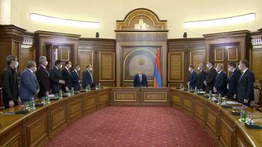 Փաշինյանը հանդիպել է Սյունիքի մարզի համայնքների ղեկավարների հետ