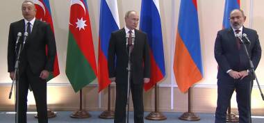   Պուտինի, Ալիևի և Փաշինյանի համատեղ հայտարարությունը