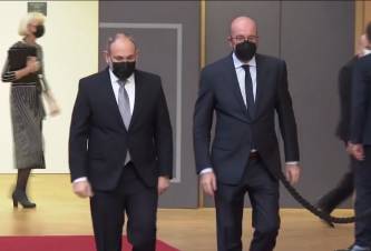 Նիկոլ Փաշինյանի հանդիպումը ԵԽ նախագահ Շառլ Միշելի հետ