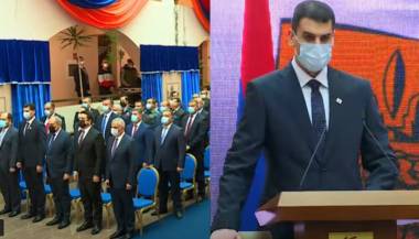 Երևանի քաղաքապետ Հրաչյա Սարգսյանի երդմնակալության արարողությունը.  ՈՒՂԻՂ