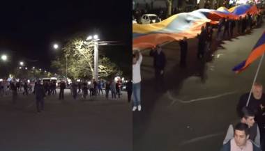 Ակցիայի մասնակիցները փակել են Ֆրանսիայի հրապարակը