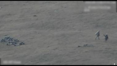 Ինչպես է հակառակորդը, հատելով սահմանը, մոտենում հայկական դիրքերին