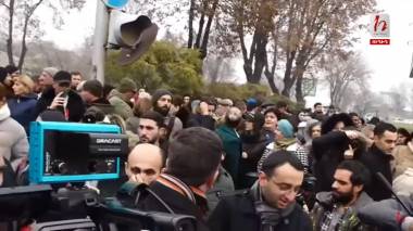 #Հիմա. Բողոքի ակցիա ԱՄՆ դեսպանատան դիմաց. ուղիղ