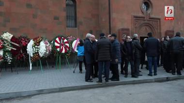 #Հիմա. Գալուստ Սահակյանի հոգեհանգիստը. ուղիղ