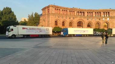 Ֆրանսիայի կողմից ուղարկված հումանիտար բեռներն ուղևորվեցին Կոռնիձոր