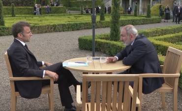 Փաշինյանն ու Մակրոնը հանդիպել են (տեսանյութ)