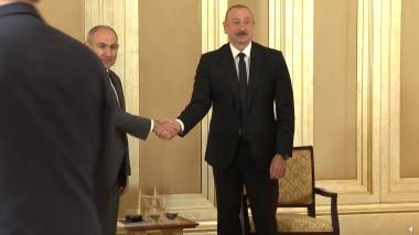 Նոր տեսանյութ՝ Փաշինյան-Ալիեւ հանդիպումից