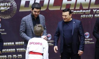 Պարգևատրվեցին «Docando» ֆեդերացիայի մարզիկները  եւ մարզիչները
