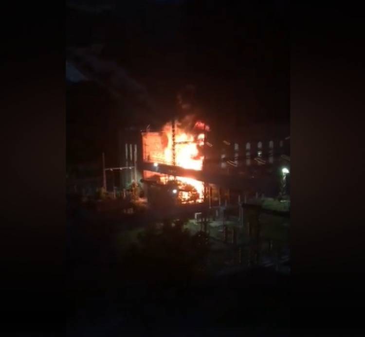 Այրվում է Սևան-Հրազդան կասկադի Գյումուշի հիդրոէլեկտրակայանի տրանսֆորմատորը