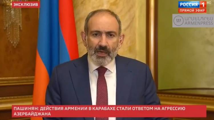 Փաշինյանը  հարցազրույց է տալիս «60 րոպե» հաղորդմանը. ուղիղ 